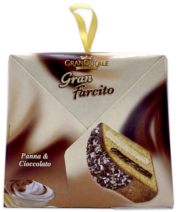 Gran Ducale Farcito Panna _ Cioccolato Cocoa Cream Panettone 02