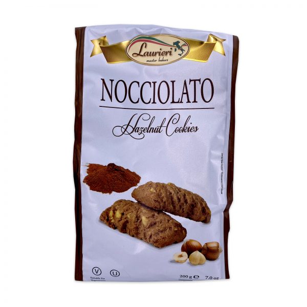 Laurieri Nocciolato Hazelnut Italian Cookies