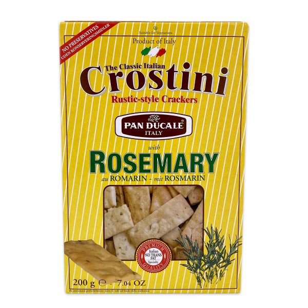 Pan Ducale Crostini Rosemary Rustic Italian Crackers