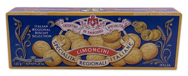 Chiostro Di Saronno Italian Limoncini Lemon Cookie Biscuits