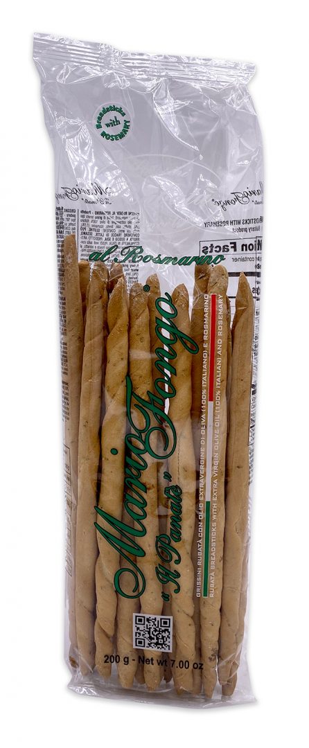 Mario Fongo Hand Stretched Rosemary Breadsticks Artisanal Italian Foods 