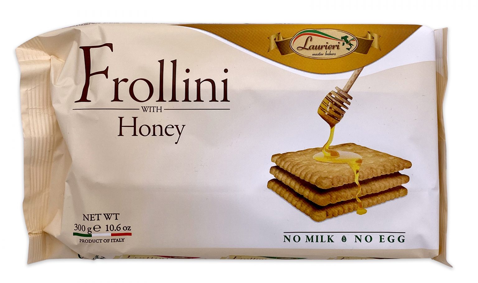 Laurieri Frollini Honey Italian Breakfast Cookies 300g Artisanal