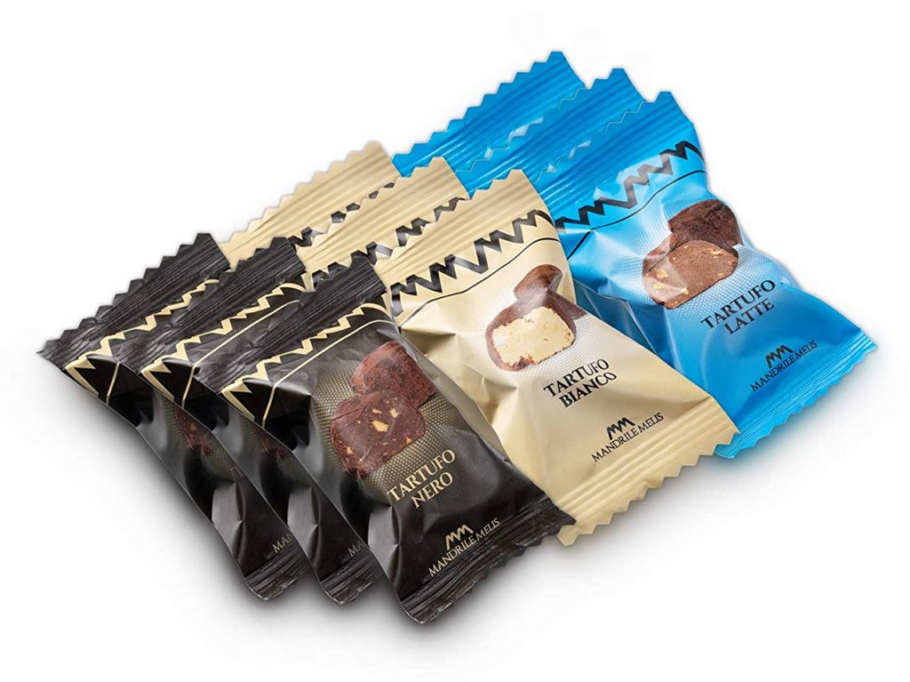 Mandrile Melis Imported Premium Gourmet Italian Tartufo Chocolate
