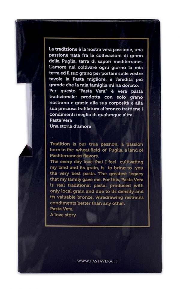 Pasta Vera Italian Organic Squid Ink Penne Rigate 01