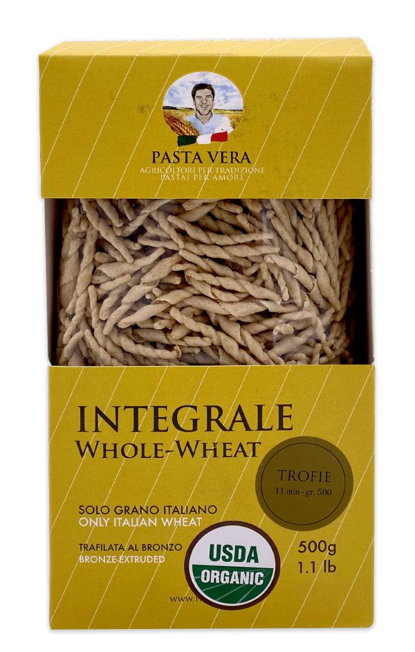 Pasta Vera Italian Organic Whole Wheat Trofie 03