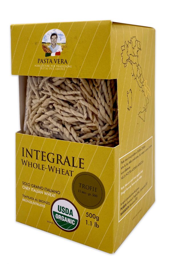 Pasta Vera Italian Organic Whole Wheat Trofie 04