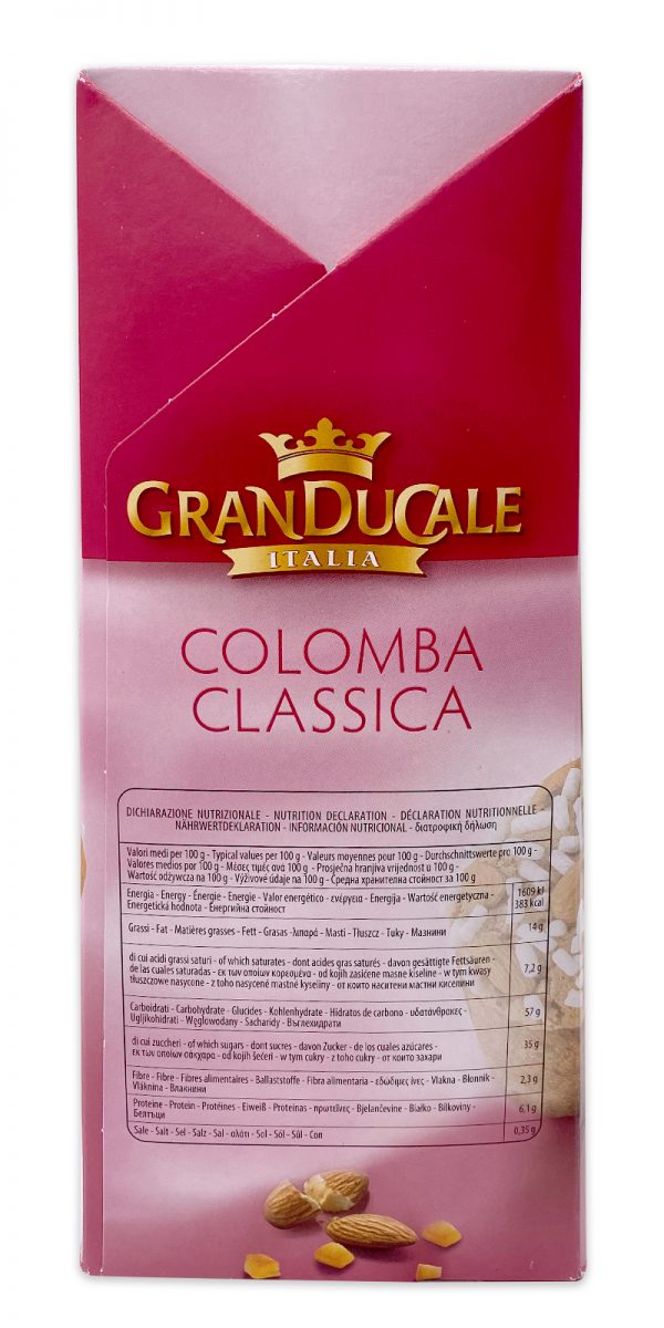 Gran Ducale Italian Easter Panettone Colomba Classica 01